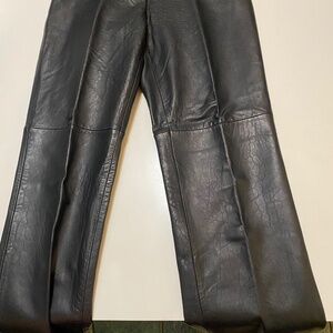 Leather pants